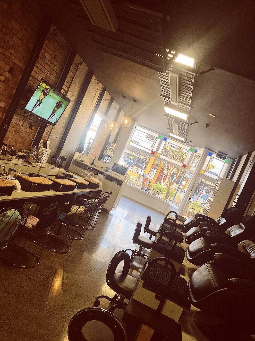 Pedicure area at Studio V Beauty Salon in Petone, Lower Hutt